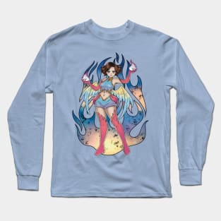 Angelic Fire Long Sleeve T-Shirt